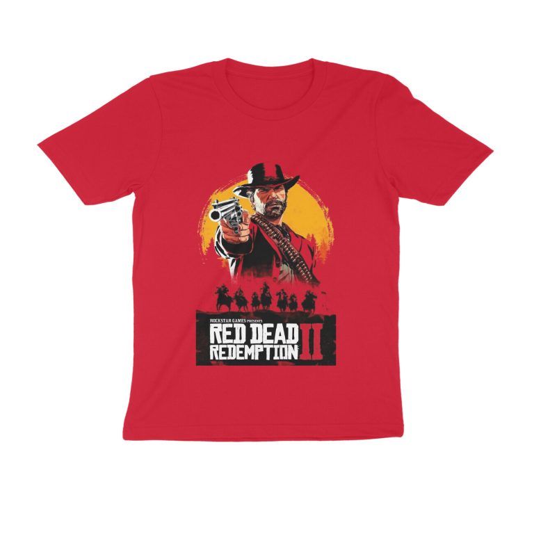 red dead redemption 2 t shirt cover art