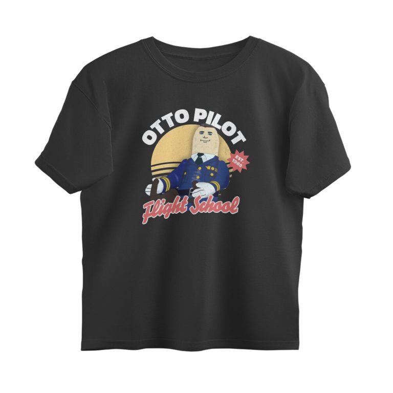 airplane movie oversized t shirt otto pilot