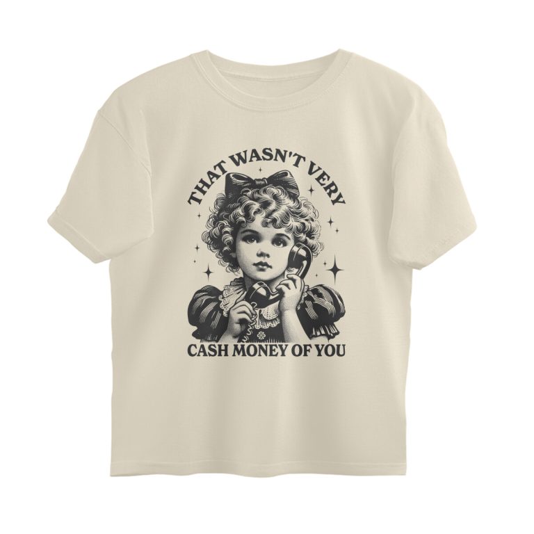 cash money oversized t shirt meme