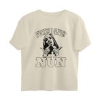 i give nun oversized t shirt