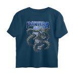 pantera oversized t shirt skull and snake