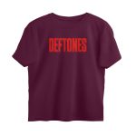 deftones oversized t shirt both sides pritned