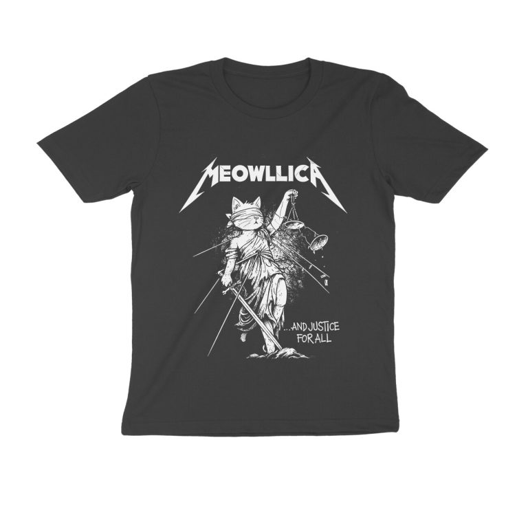 meowtalica t shirt and justice for all