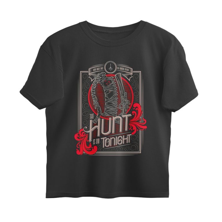 hunter oversized t shirt the hunt is on tonight