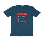 coding t shirt in case of fire