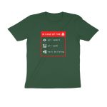 coding t shirt in case of fire