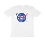 don't panic t shirt hitchhiker's guide