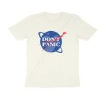 don't panic t shirt hitchhiker's guide