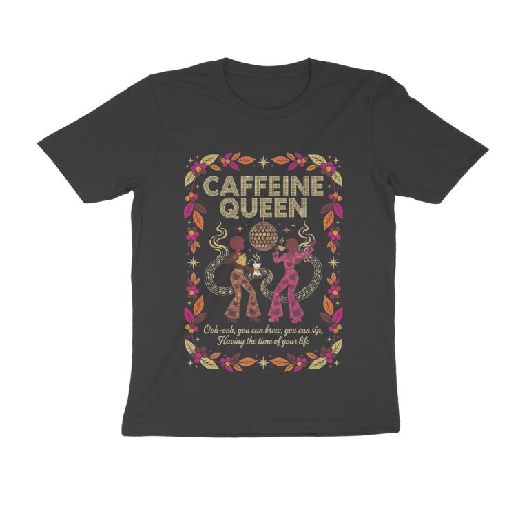 caffeine queen x dancing queen t shirt