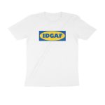 twisted logo t shirt idgaf