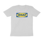 twisted logo t shirt idgaf