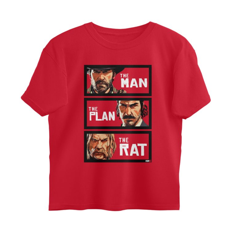 red dead redemption oversized t shirt – man plan rat