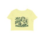 feminism crop top make your own sugar