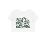 feminism crop top make your own sugar