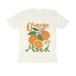 orange mood t shirt squeeze the day
