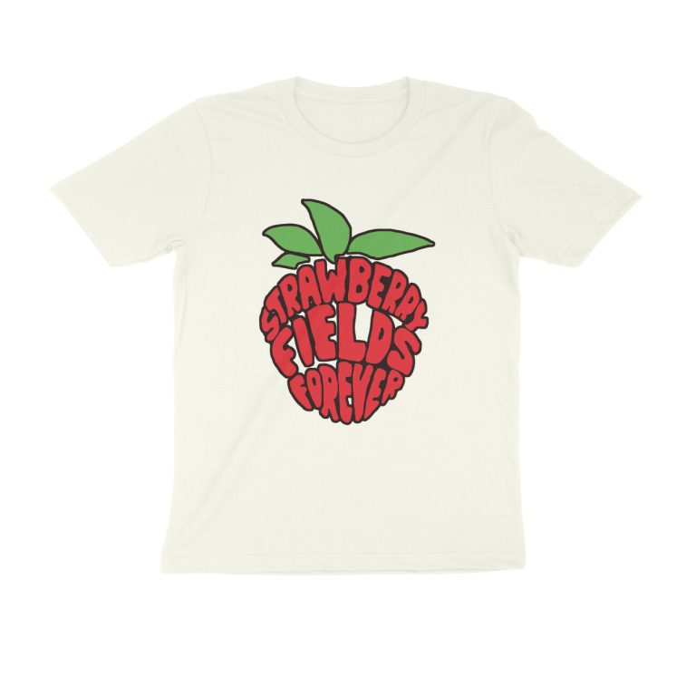 the beatles t shirt strawberry fields
