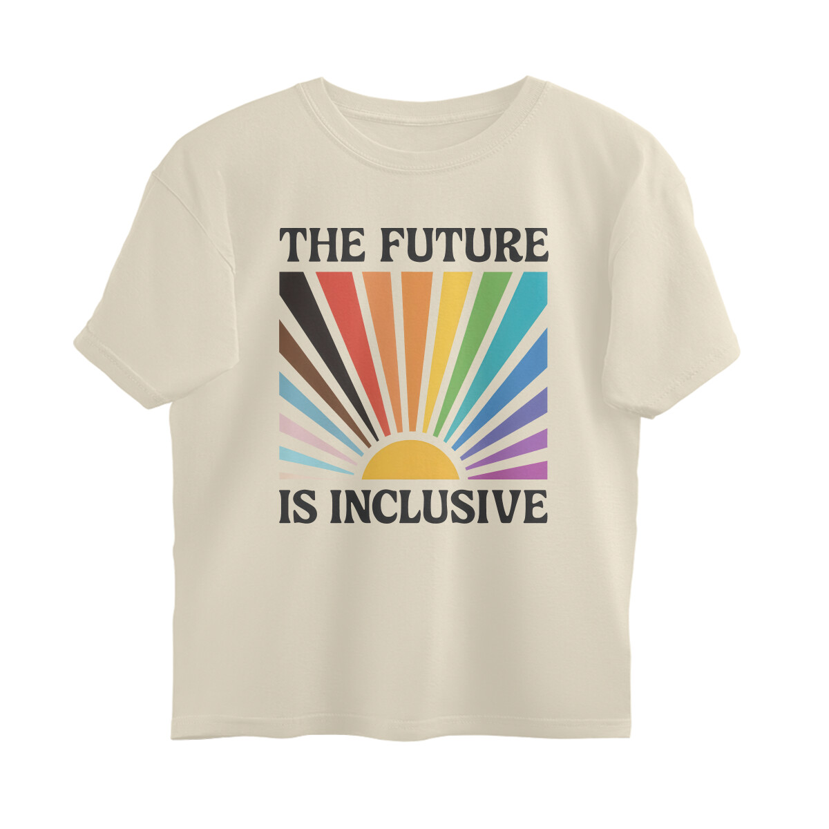 The Future Is Inclusive Oversized T-shirt - Off White front 6a65d1a61600c off white xs oversized t shirt.jpg