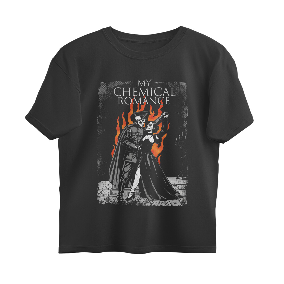 My Chemical Romance Oversized T-shirt - Wedding - Black front 6a68ccafcaf28 black s oversized t shirt.jpg