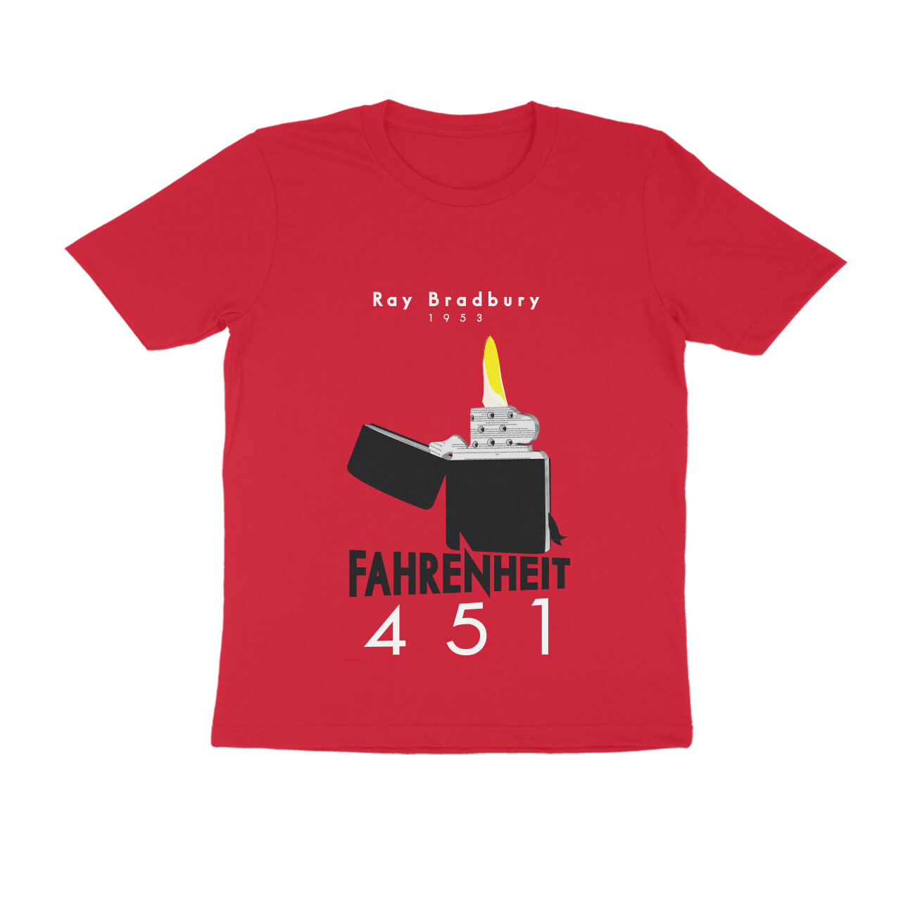 Fahrenheit 451 T-shirt - Zippo - Red front 6a6a1686f2637 red s men round.jpg