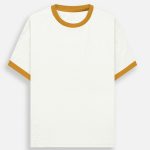 Mustard yellow off white