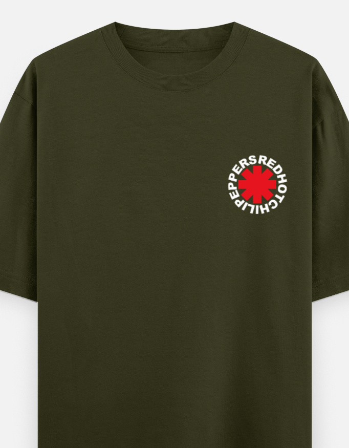 red hot chili peppers oversized t shirt pocket red hot chili peppers oversized t shirt pocket