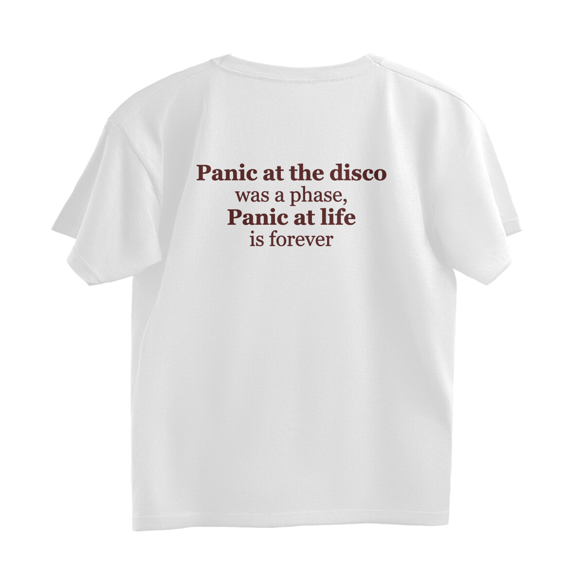Panic At The Disco Oversized T-shirt - Back Print - White back 6a6e01395b8fb white s oversized t shirt.jpg