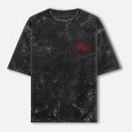 Death Washed Oversized T-shirt - Symbolic Both Sides - Black