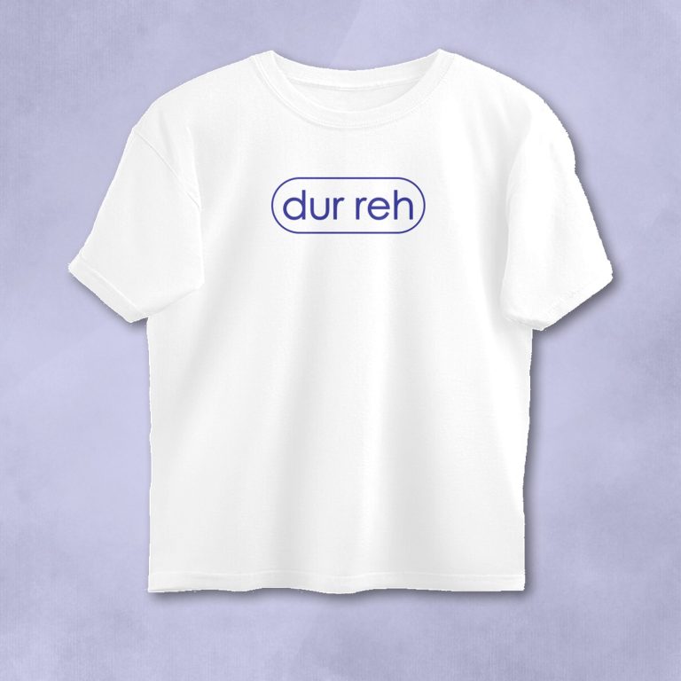 dur reh oversized t shirt light colors front back 1