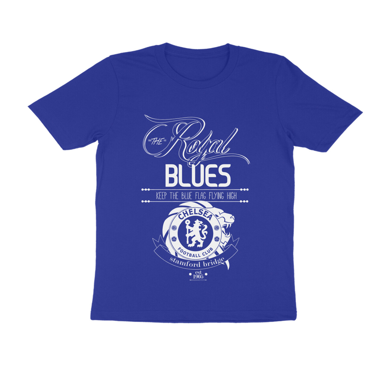 Chelsea T-shirt - Royal Blues - Royal Blue front 6a73b68548246 royal blue s men round.jpg