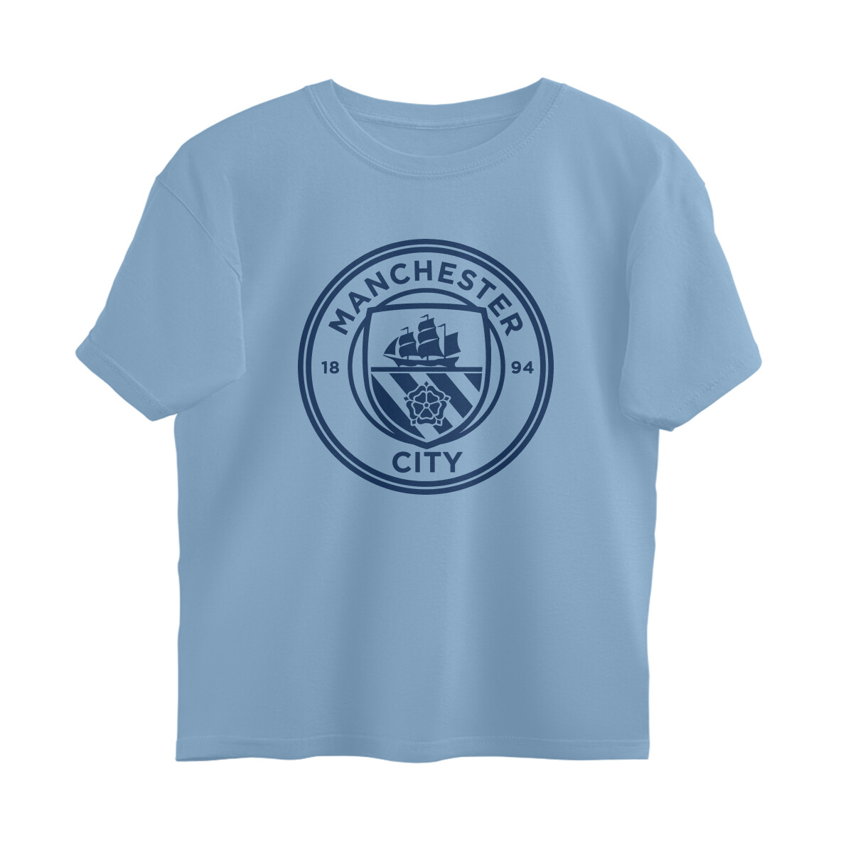 Manchester City Oversized T-shirt - Crest - Baby Blue front 6a7482ae16e78 baby blue s oversized t shirt.jpg