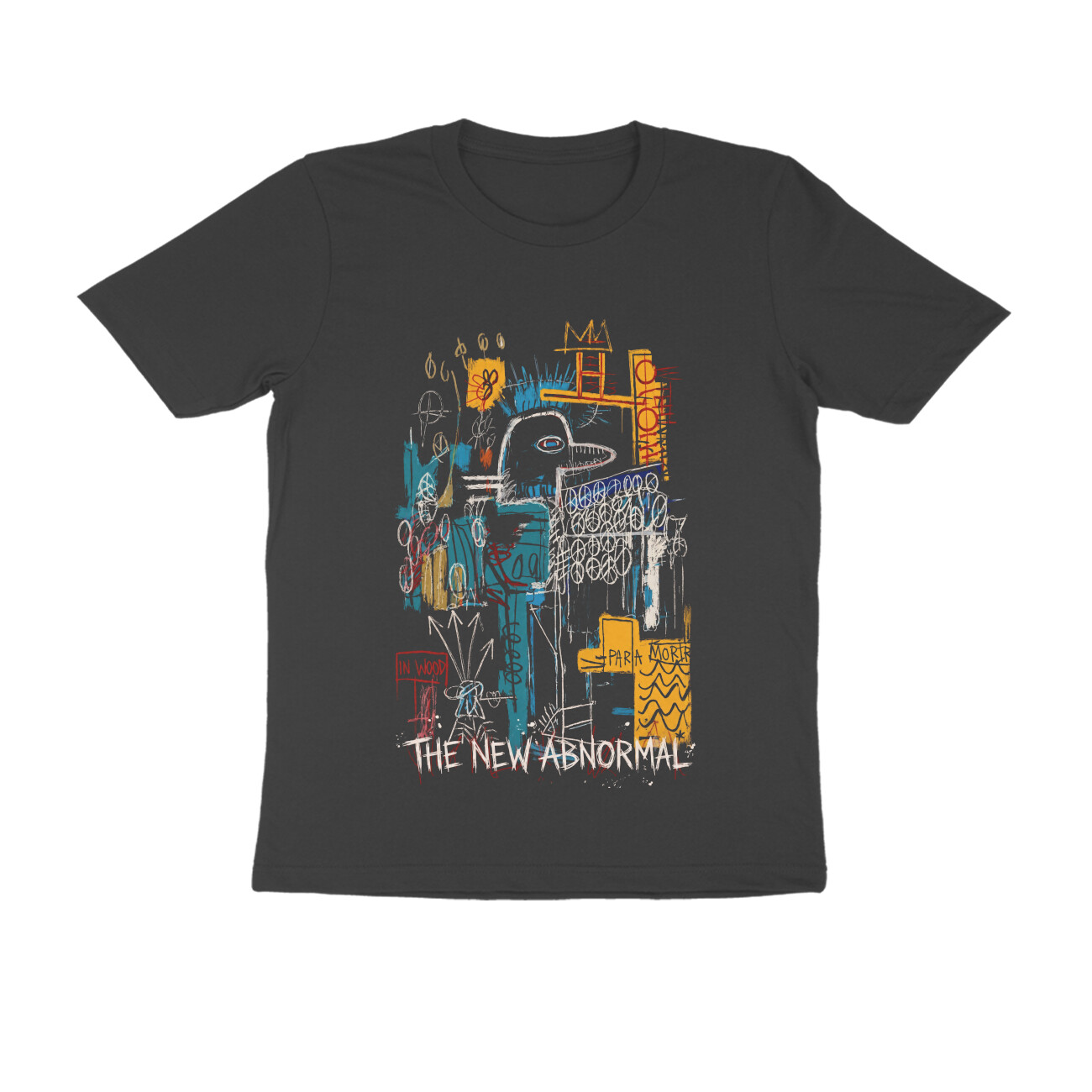 The Strokes T-shirt - Abonormal - Black front 6a896c0798014 black s men round.jpg