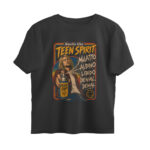 nirvana oversized t shirt teen spirit deo