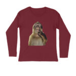monkey meme full sleeves t shirt