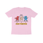 front 6aabe23e8da55 light pink 8 kids half sleeve round neck tshirt.jpg