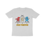 front 6aabe240a3209 melange grey 8 kids half sleeve round neck tshirt.jpg