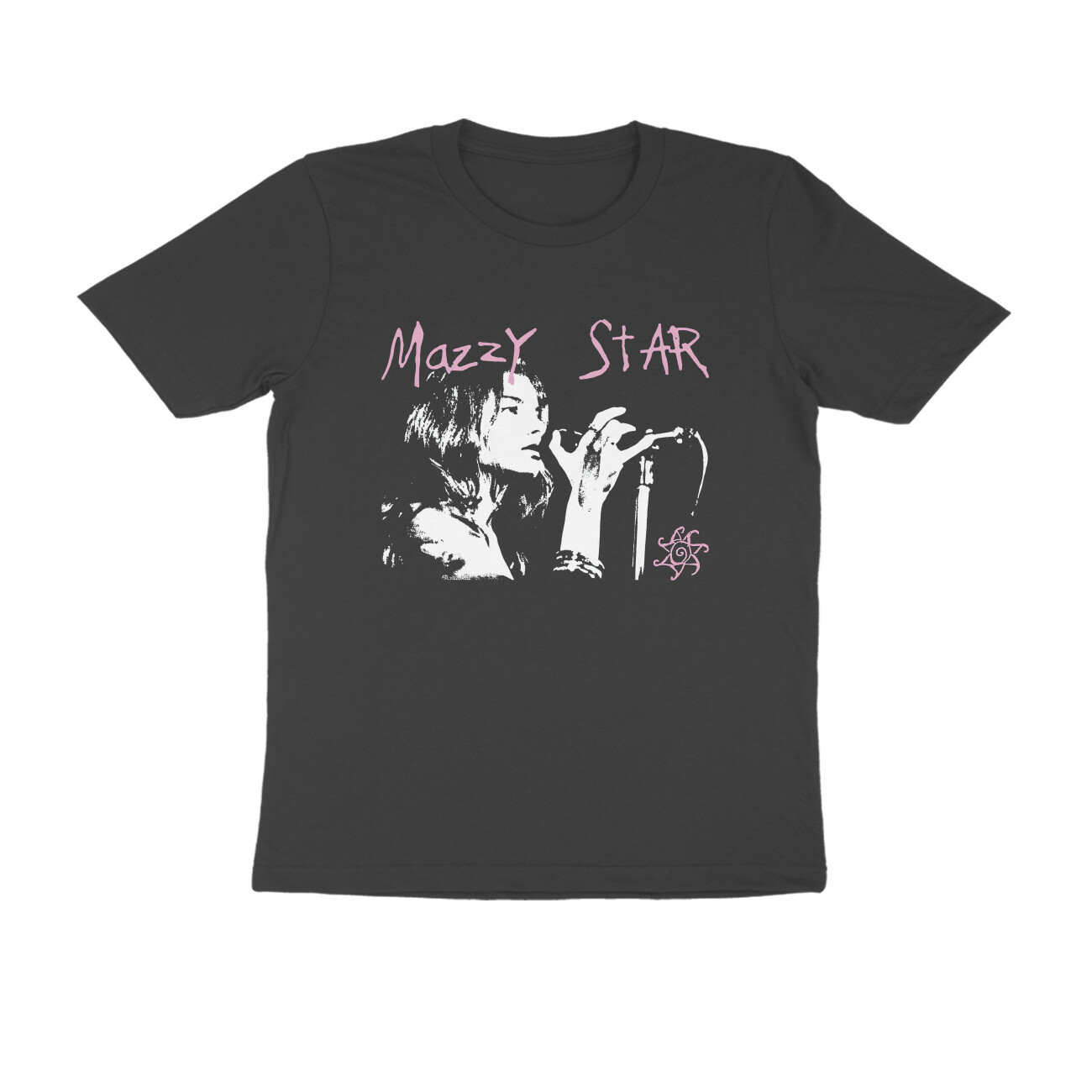 Mazzy Star T-shirt - Hope Sandoval - Black front 6aac510a0cc69 black s men round.jpg