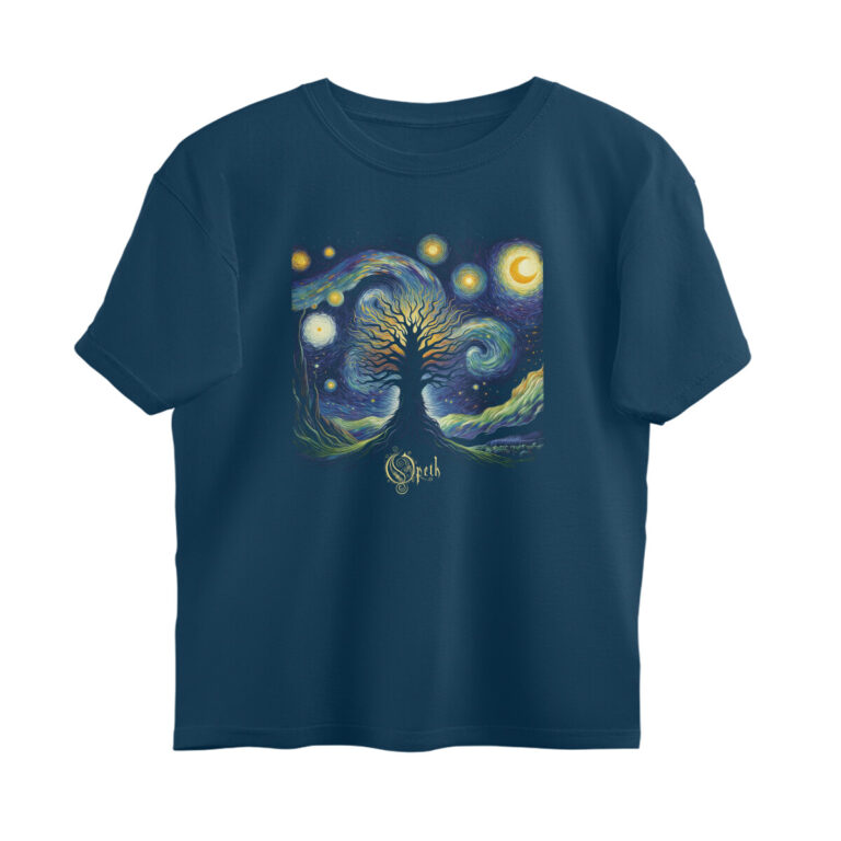 opeth oversized t shirt starry