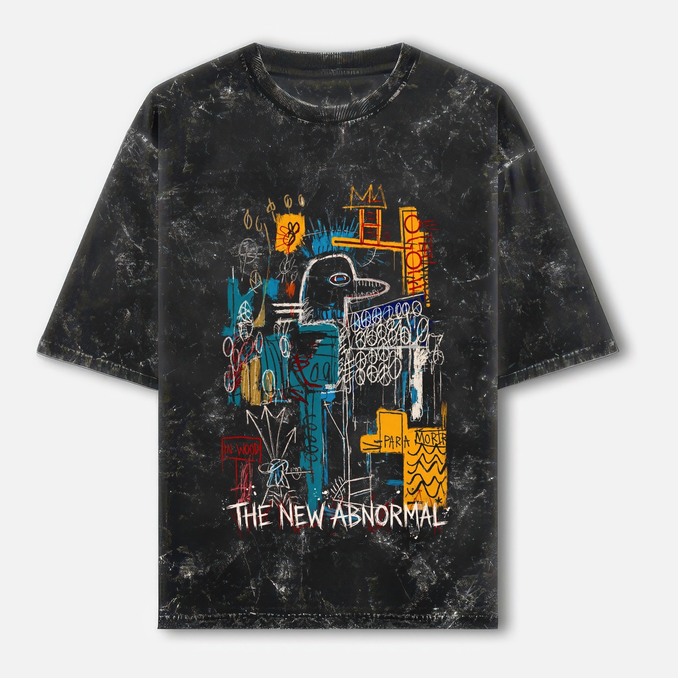 The Strokes Washed Oversized T-shirt - Abonormal - Black The Strokes Washed Oversized T-shirt - Abonormal - Black