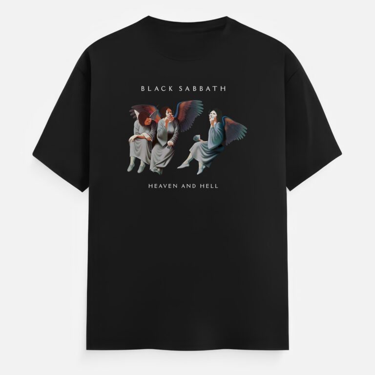 Black Sabbath T-shirt - Heaven and Hell - Black