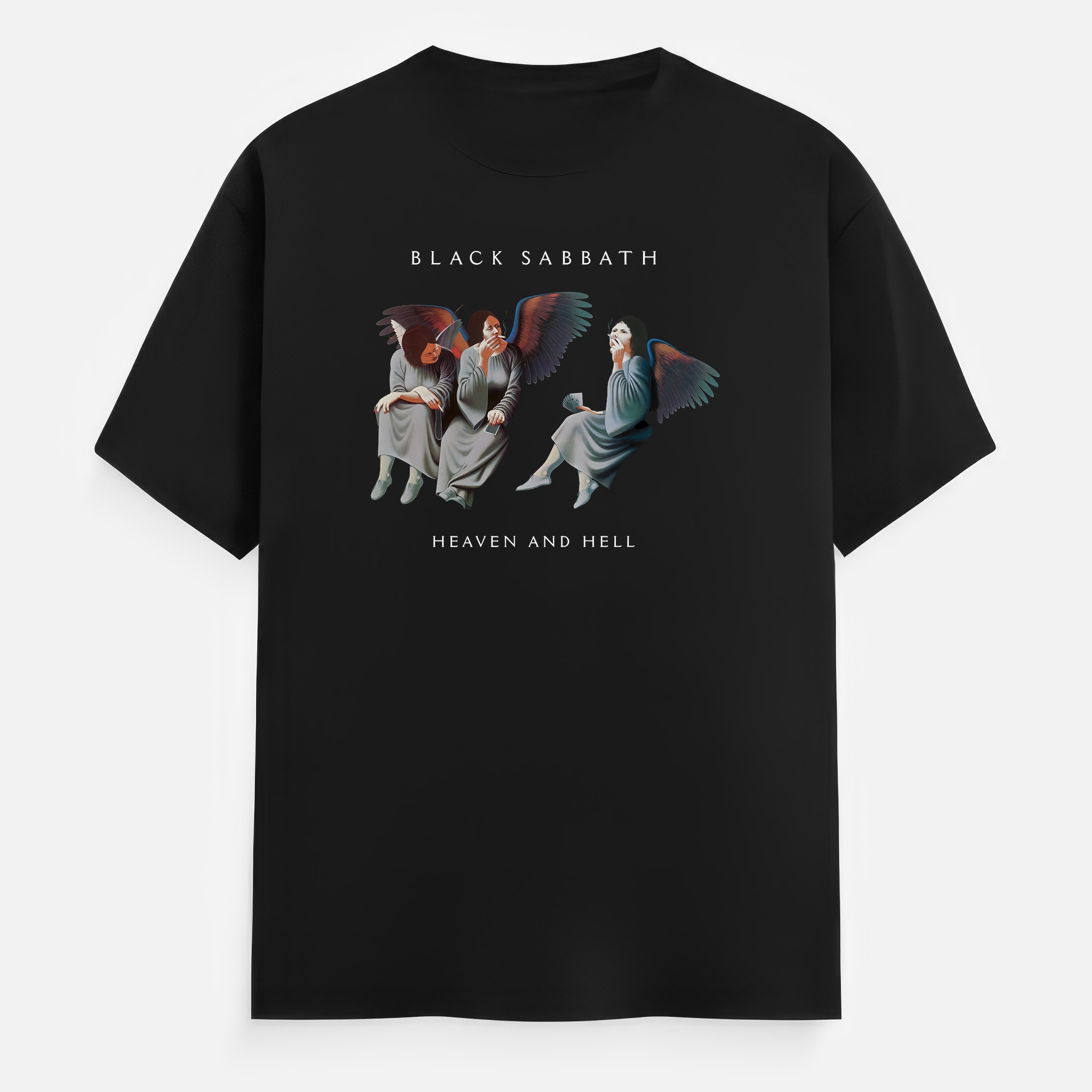 Black Sabbath T-shirt - Heaven and Hell - Black Black Sabbath T-shirt - Heaven and Hell - Black