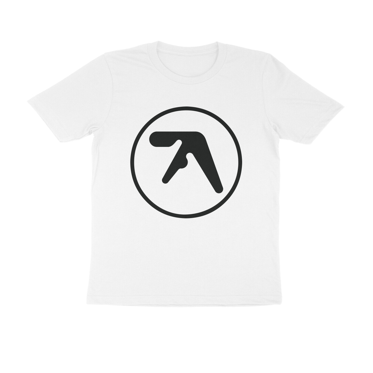 Aphex Twin T-shirt - Minimal - White front 6abf79e4cb9ea white s men round.jpg